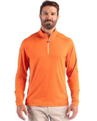 Cutter & Buck Coastline Epic Comfort Recycled Mens Quarter Zip