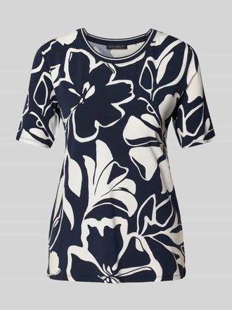 Betty Barclay T-Shirt aus Viskose-Mix mit Rundhalsausschnitt in Marine, Gr&ouml;&szlig;e 38