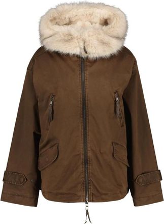 BLONDE No.8 Bella 316 - Dames - Jassen - Bruin - XS - Katoen - Jassen