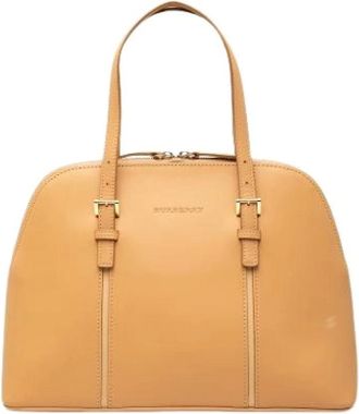Burberry Borsa Vintage Pre-owned - - Pre-owned - Donna - Marrone - ONE SIZE