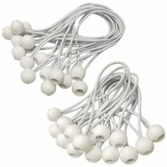 OEM Cuerda El&aacute;stica Bungee, 30 Piezas. Tensor De Lona Para Pancartas, Lonas, Pabellones, Tiendas De Campa&ntilde;a, Arn&eacute;s De Extensi&oacute;n De Cortinas, Soporte De Lo