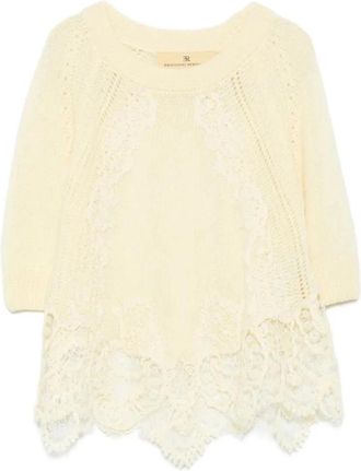 Ermanno Scervino Dames, Truien, Beige, Maat: XS