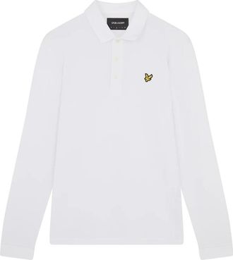 Lyle & Scott Polo Shirt - Klassieke Stijl - Heren - Polos - Wit - S - Katoen - Tops