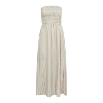 Co'Couture Dames, Jurken, Beige, Maat: XL