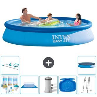 Intex Piscina Easy Set Redonda - 366x76 Cm - 7-piezas S20155
