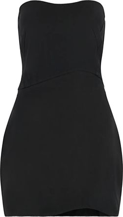 ANNA OCTOBER Abito corto aderente - Nero