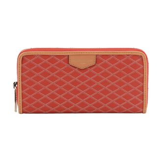 Pourchet Accessoires, Dames, Rood, ONE Size, Leer, Waves Wallet