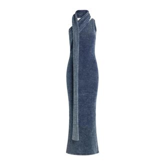 Aya Muse Han Dress - - Dresses - Donna - Blu - M