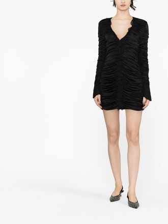 Blumarine Womens Black Viscose Short Dress - Size EU 38 (Womens)