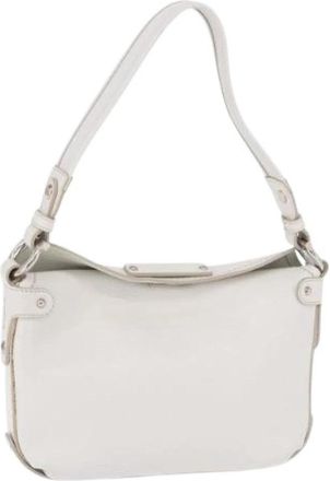 Ferragamo Pre-owned Hand Bag - Dames - Vintage Schoudertas - Wit - ONE Size - Vintage