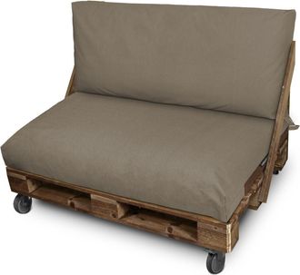 Happers Cojines Para Palets De Exterior Arena Descatalogado Naylim Mate Asiento 120x80x20 Arena