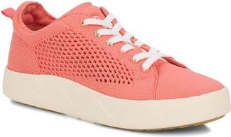 Ros Hommerson Sunnie Platform Sneaker in Coral Knit at Nordstrom, Size 7.5