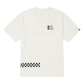 Vans Workwear Logo T-Shirt White Black VN000GQCFS8
