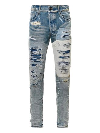 Amiri Stadium Artisinal Blue jeans - men - Cotton - 30
