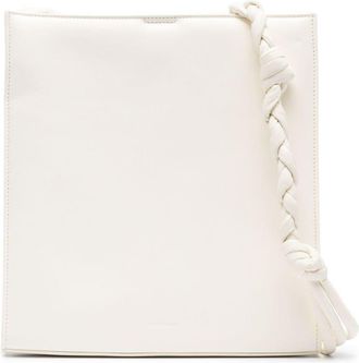 Jil Sander Tangle leather shoulder bag - women - Lamb Skin/Lamb Skin - One Size - Neutrals