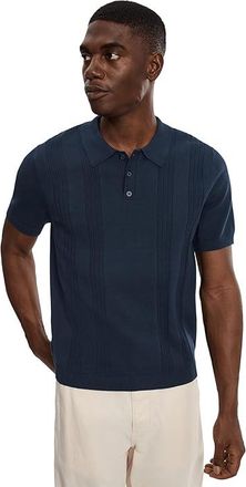 Liverpool L.A. Short Sleeve Sweater Knit Polo Mens Short Sleeve Knit Navy : 2XL, Acrylic/Cotton