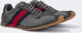 Gucci Gucci Tempo suede-trimmed sneakers