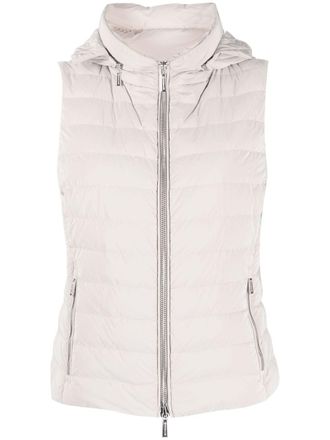 Moorer Tinnari padded gilet - Neutrals