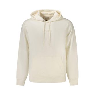 Guess Bianco Katoenen Heren Hoodie