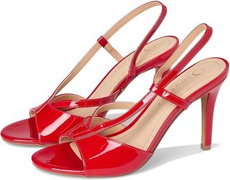 Journee Collection Varra Womens Sandals Patent/Red : 9.5 M, Synthetic