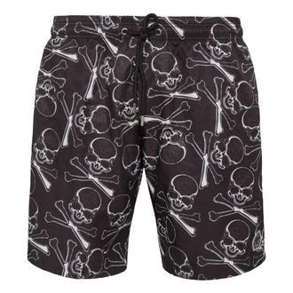 Philipp Plein Hombre, Trajes de baño, Negro, Talla: M