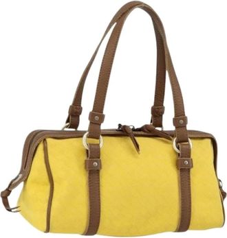 Bottega Veneta Pre-owned Handbags, female, Yellow, Size: ONE SIZE Pre-owned Hand Bag