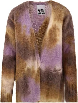 Attic and Barn Gezellige Sweaters - Dames - Vesten - Paars - XS - Truien & Vesten