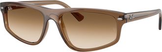 Ray-Ban RB2225 664051 Mens Sunglasses Brown Size 59