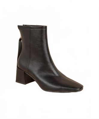 Mi.iM Womens Kadee Leather Bootie In Black