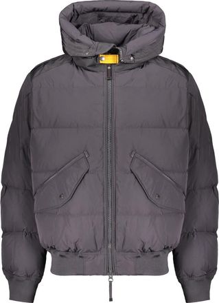 Parajumpers Wilmont Quilted Bomber Jacket - Heren - Gewatteerde jassen - Grijs - 2XL - Leer - Jassen