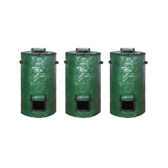 OEM 3 Bolsas Para Compost, Cubos De Compost Sellados Para Fermentaci&oacute;n, Bolsas Para Compost De Residuos De Hojas De Jard&iacute;n