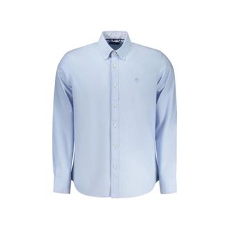 North Sails Oxford Shirt - Heren - Casual Overhemden - Blauw - M - Katoen - Overhemden