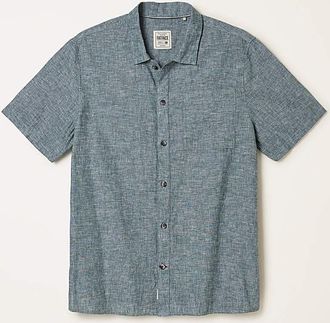 FatFace Bugle Resort Shirt - Jade