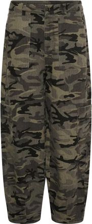 Kaffe Wijde broek - Dames - Broeken - Veelkleurig - L - Broeken