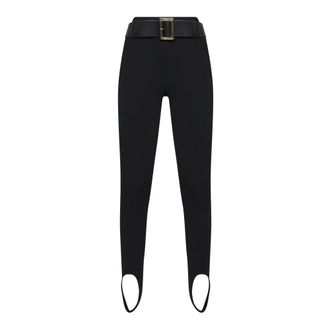 Self Portrait Dames, Broeken, Zwart, Maat: S Jersey
