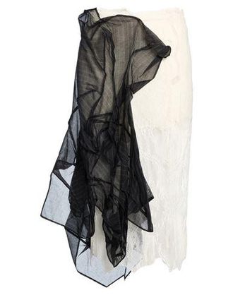 Yohji Yamamoto PARTES DE ABAJO - Faldas midi en YOOX.COM