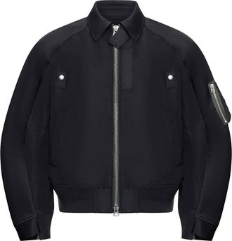 sacai Cotton Chino X Nylon Twill Blouson