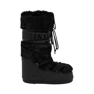 Moon Boot Botas Icon de Piel Sint&eacute;tica - Shoes - Mujer - Negro - 39 EU