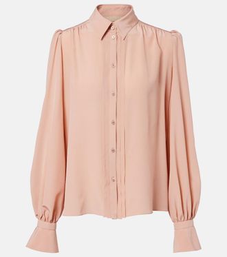 Valentino Silk cr&ecirc;pe de chine blouse