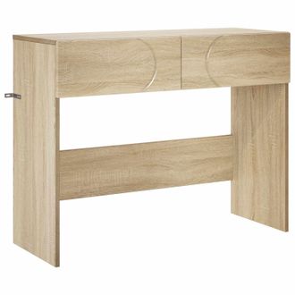 vidaXL Consolle Rovere Sonoma 96,5 X 38 X 75 Cm Legno Multistrato Vidaxl