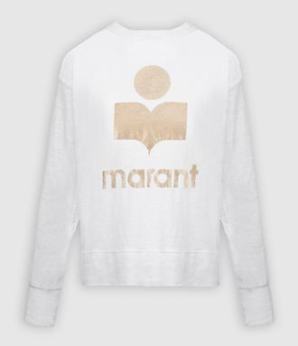 Isabel Marant Tee-shirt Klowia Blanc