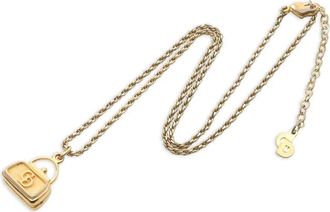 Dior Collana con logo anni 2000 - Oro