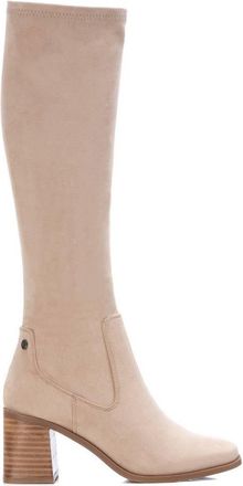 Xti Womens Knee-High Suede Boots 141736 - 2.76 in Heel