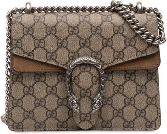 Gucci Pre-owned Gucci Small GG Supreme Dionysus Crossbody Ladies 421970 204991