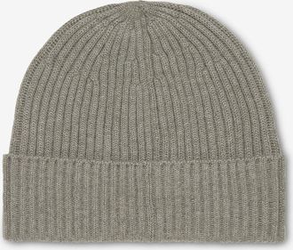 Brunello Cucinelli Rippstrickm&uuml;tze aus Kaschmir