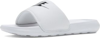 Nike Victori One Slides Womens Shoes White/Black/White : 10 B - Medium, Synthetic