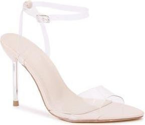 Berness Patent Stiletto Sandal in Clear at Nordstrom Rack, Size 5.5