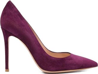 Gianvito Rossi Gianvito Suede Leather T 105 Pump