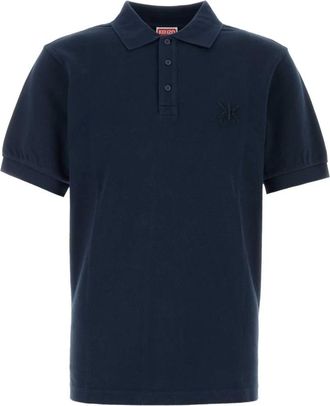 Kenzo Double K Slim Polo - Tops - Hombre - Azul - L