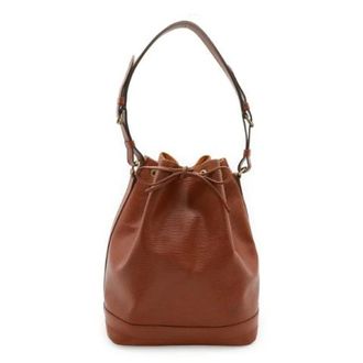Louis Vuitton Pre-owned Bucket Bags, female, Brown, Size: ONE SIZE Pre-owned Epi Noe Shoulder Bag
